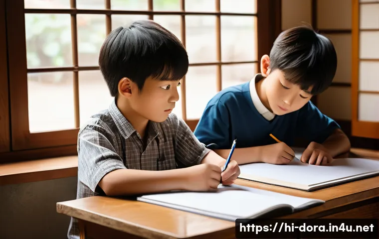 도라에몽 원작자 후지코 F 후지오 - **Prompt 1: The Genesis of Imagination**
"A cozy, slightly cluttered traditional Japanese room b...